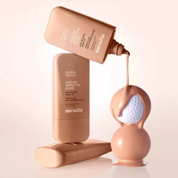 Sensilis Pure Age Perfection – Maquillaje Anti-imperfecciones Tono Peche Doré