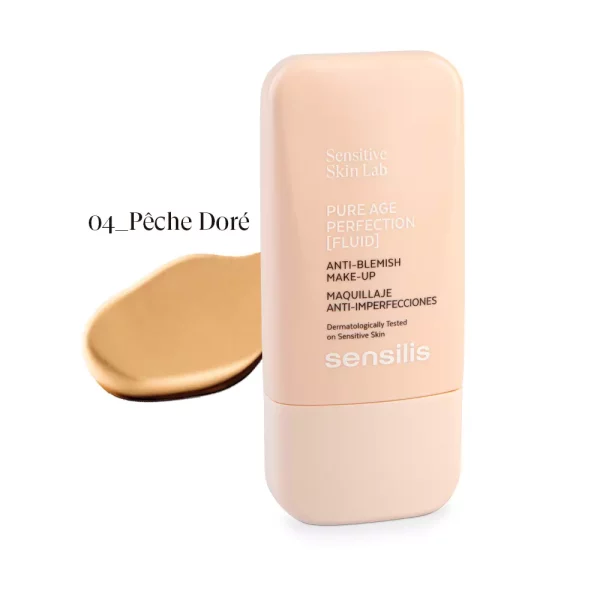 Sensilis Pure Age Perfection – Maquillaje Anti-imperfecciones Tono Peche Doré