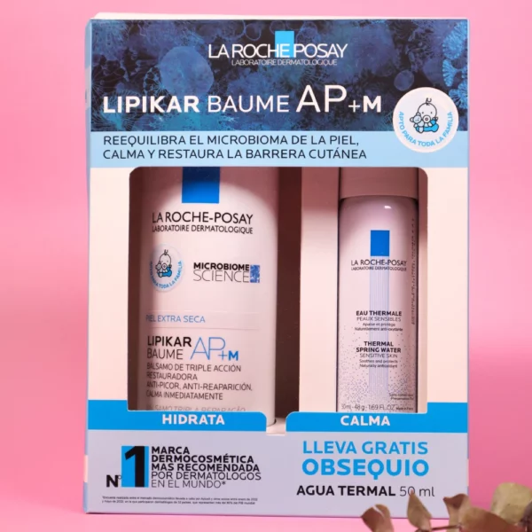 Kit Lipikar Baume AP+ Obsequio Eau Thermale de la Roche Posay.