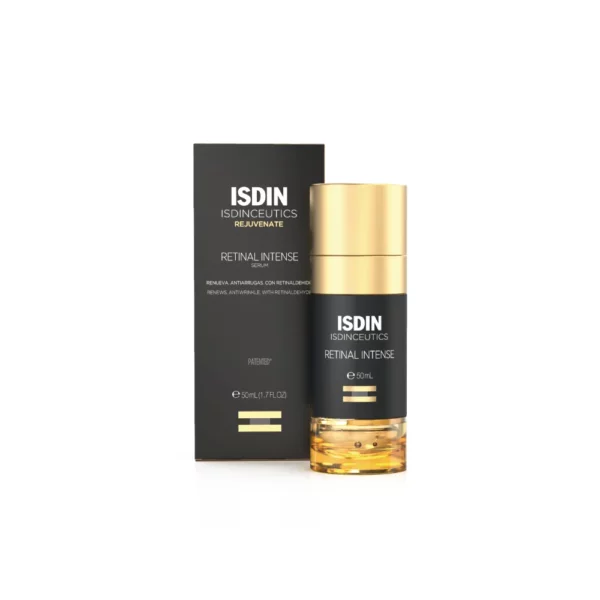 Isdinceutics Retinal Intense es un sérum bifásico de noche que ayuda a acelerar la renovación cutánea. Formulado con retinaldehído, este sérum reduce visiblemente las arrugas y líneas de expresión, logrando una piel más lisa, uniforme y de aspecto más joven.