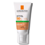Anthelios UVMune 400 Gel-Crema con color FPS 50+ de La Roche-Posay, protector solar facial para piel grasa