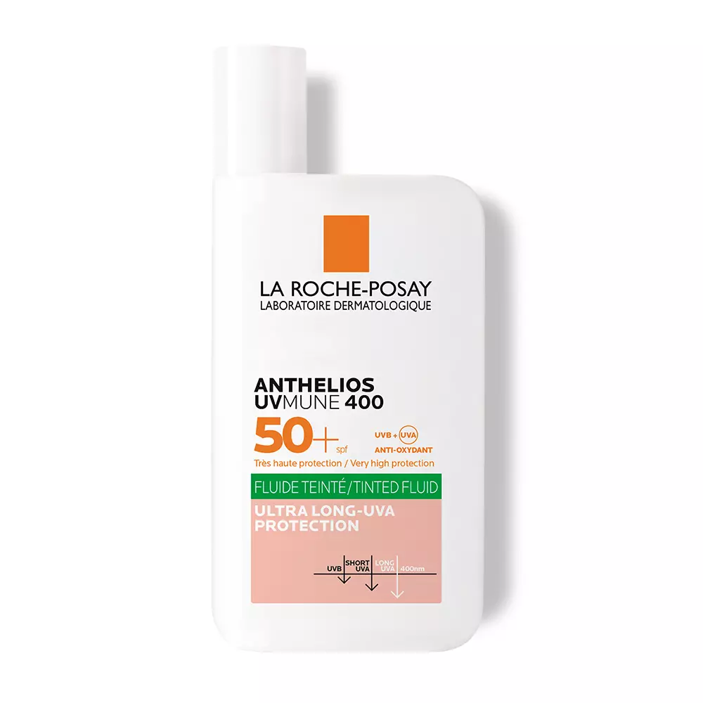 AntheliosUVmune400Color (3) Protector Solar La Roche-Posay Anthelios UVMune 400 Oil Control Fluido Con Color - Imagen 1