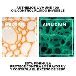 Protector Solar La Roche-Posay Anthelios UVMune 400 Oil Control SPF50 de 50ml - Imagen 5