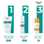 Limpiador Eucerin Dermopure Oil Control Triple Effect - Imagen 6