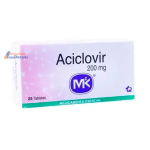 Aciclovir MK 200mg x 25 tabletas