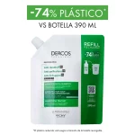 Shampoo Vichy Dercos DS Anticaspa Cabello Normal a Graso Refill 390ml - Imagen 3