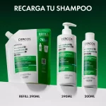 Shampoo Vichy Dercos DS Anticaspa Cabello Normal a Graso Refill 390ml - Imagen 4