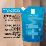 Gel Limpiador Effaclar +M Refill Pieles Mixtas a Grasas 400ml - Imagen 4