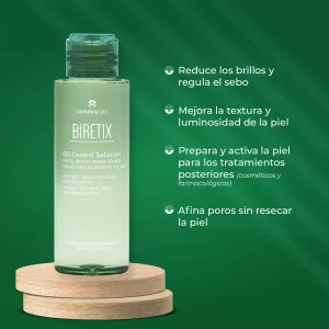 Biretix Oil Control Solution – Tónico Facial Regulador de Sebo