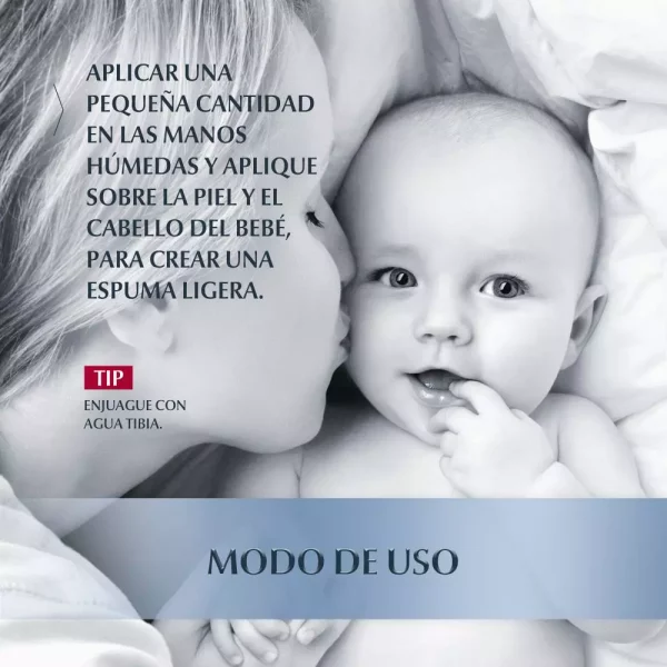 Fórmula 2 en 1 de Eucerin Baby: piel y cabello limpios e hidratados