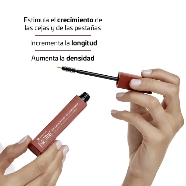 Iraltone Sérum nutritivo con D-Panthenol para fortalecer pestañas y cejas.