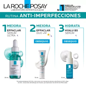 La Roche-Posay Effaclar Duo(+) Sérum con Mini Hyalu B5 y Mini Effaclar.