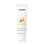 Protector solar fluido con Hyaluron y Licochalcona A, sin residuos blancos.