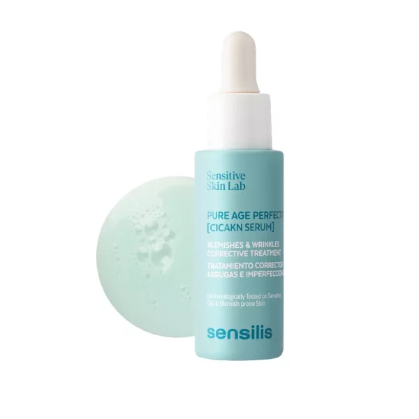 Reduce imperfecciones y arrugas con Pure Age Perfection Cicacne Serum de Sensilis.