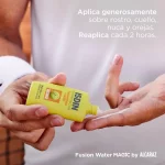 Protector solar Fusion Water MAGIC by Alcaraz SPF 50 – Fotoprotección ultraligera para el deporte.
