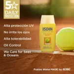 Protector solar Fusion Water MAGIC by Alcaraz SPF 50 – Fotoprotección ultraligera para el deporte.