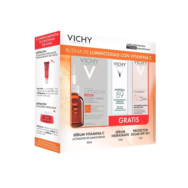 Kit Vitamina C Vichy – Iluminación, Hidratación y Protección UV