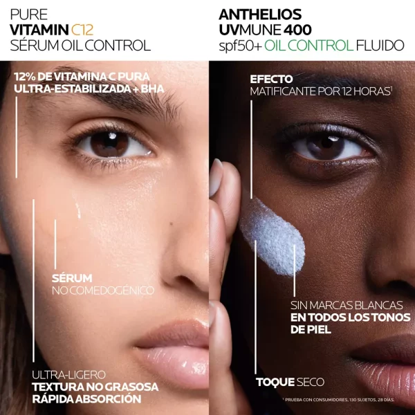 Serum Pure Vitamin C12 Oil La Roche-Posay – Antioxidante y Antiedad - Imagen 2