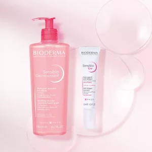 Kit Bioderma Sensibio | Gel Moussant 500 ml + Contorno de Ojos GRAT