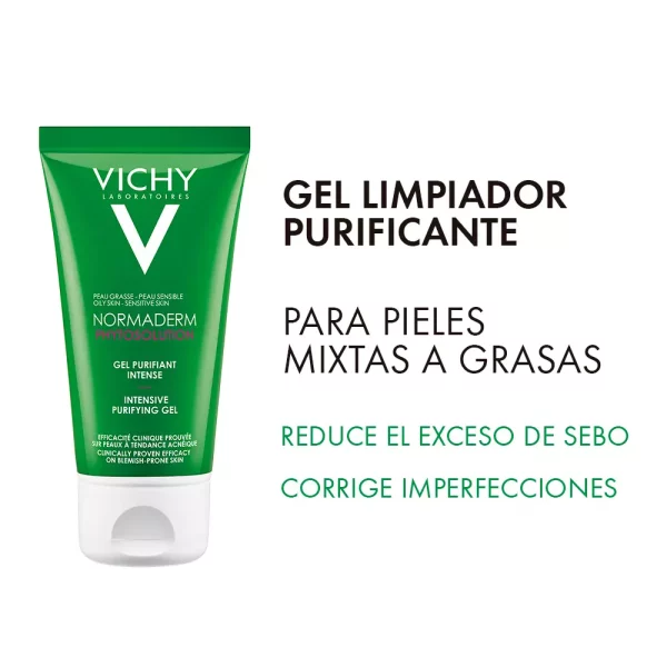 Kit Vichy Capital Soleil UV Clear SPF 50+ + Normaderm Gel Limpiador