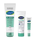 Kit Cetaphil Oil Control | Hidratante y limpiador Facial + Sérum Facial