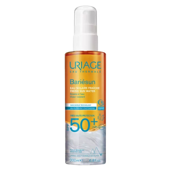 Uriage Bariesun Agua Solar SPF50+ | Protección ligera y fresca