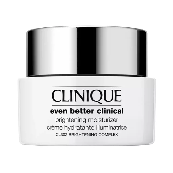 Crema hidratante anti manchas de Clinique Even Better Clinical para unificar el tono de la piel y dar luminosidad
