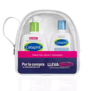 Kit Cetaphil para piel seca y sensible con loción humectante 473 ml y limpiador facial 237 ml gratis