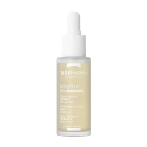 Frasco de serum Sensylia Urban Protect de Isispharma, hidratante fortificante para piel sensible con protección anti-contaminación