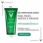 Kit Vichy Normaderm Crema Hidratante doble corrección de 50ml + GRATIS Protector solar Capital Soleil de 15ml + Gel limpiador facial de 15ml - Imagen 3