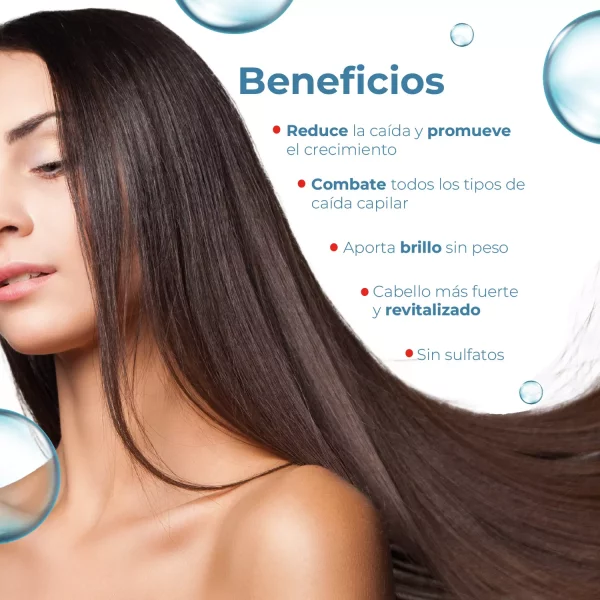 Kit Sesderma: Shampoo anticaída​ Seskavel 2x1 - Imagen 2