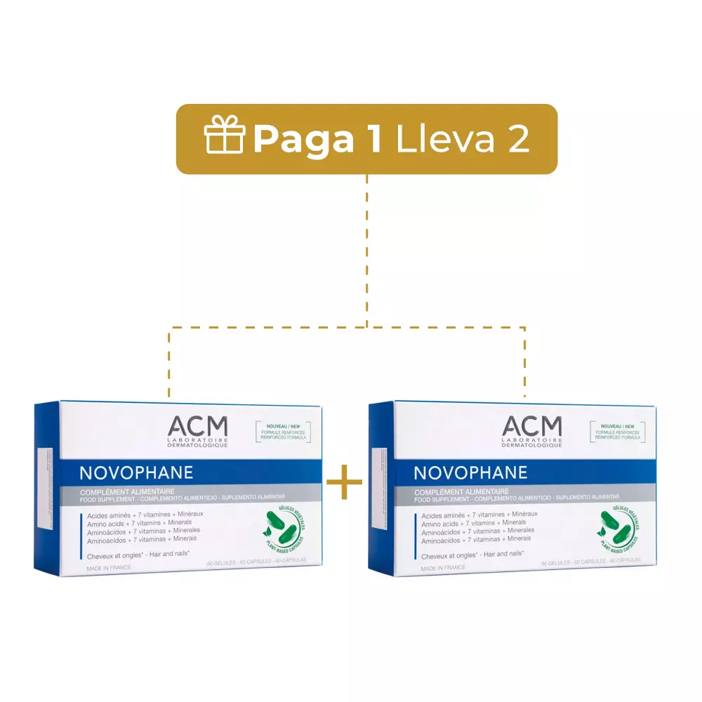 Kit2x1Novaphane 2x1 Suplemento Novophane x 60 Cápsulas - Imagen 1