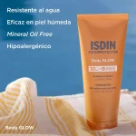 Fotoprotector ISDIN Body Glow SPF30 200ml - Imagen 5