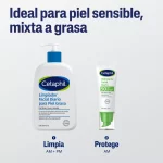 Kit Cetaphil Piel Grasa y Sensible: Limpiador 473ml + Hidratante FPS 50 50ml - Imagen 2