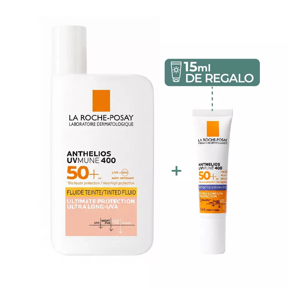 AntheliosProteccionSolr (13) Anthelios UVMune 400 Color SPF50+ 50ml - Imagen 1
