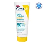 CeraVe Protector Solar Loción Invisible Hidratante SPF50+ 75ml - Imagen 2
