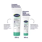 Cetaphil Rutina Anti-imperfecciones: Limpiador Facial Control Imperfecciones 236ml + Hidratante Facial Matificante Antimanchas 100ml - Imagen 2