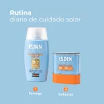 ISDIN Rutina Fotoprotección Invisible: Fotoprotector Fusion Water Magic SPF 50 50ml + Invisible Stick SPF 50 10g con 70% OFF - Imagen 6