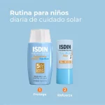 ISDIN Rutina Fotoprotección Infantil: Fusion Water Magic Pediatrics SPF 50 50ml + Pediatrics Stick SPF 50 10g - Imagen 6