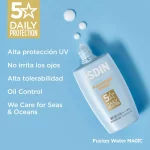 ISDIN Rutina Fotoprotección: Fusion Water Magic SPF 50 50ml + Regalo Transparent Spray Wet Skin 100ml - Imagen 2