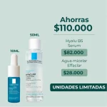 La Roche-Posay Rutina Piel Grasa Control Brillo: Anthelios UVMune 400 Oil Control Fluido 50ml + Regalo Hyalu B5 Serum 10ml y Agua micelar 50ml - Imagen 2