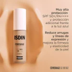 ISDIN Coverage Base de Maquillaje tono 2.0 Beige SPF 50+ 30g - Imagen 2