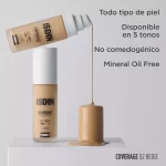 ISDIN Coverage Base de Maquillaje tono 2.0 Beige SPF 50+ 30g - Imagen 3