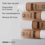 ISDIN Coverage Base de Maquillaje tono 4.0 Golden SPF50+ 30g - Imagen 3