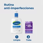 Cetaphil Rutina Anti-imperfecciones: Limpiador Piel Grasa 473ml + 36 Parches Invisibles - Imagen 6