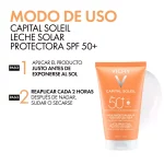 Vichy Capital Soleil Leche Protector Solar Hidratante Invisible SPF 50+ 150ml - Imagen 8